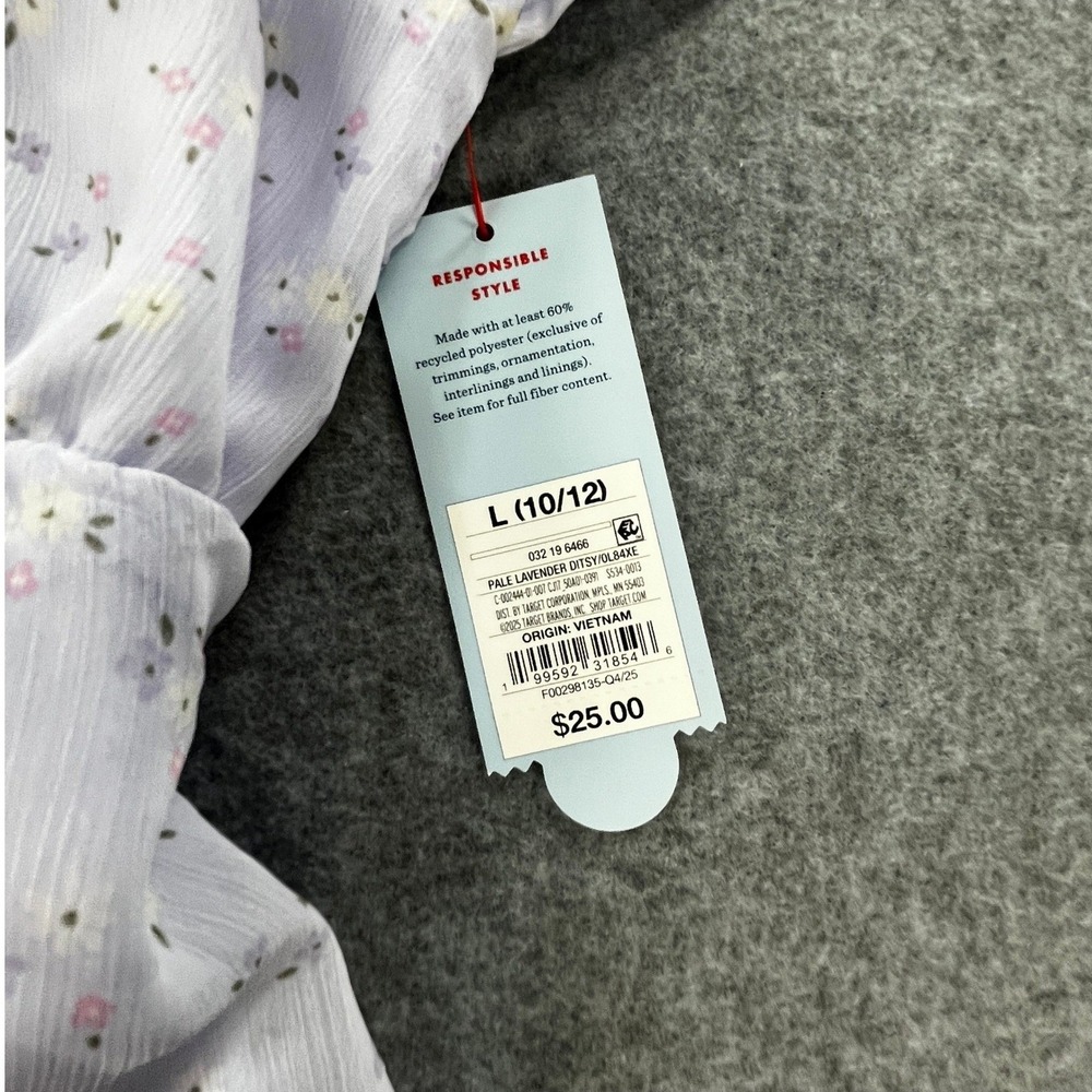 Cat & Jack Floral Cottagecore Dress - Picture 3 of 3